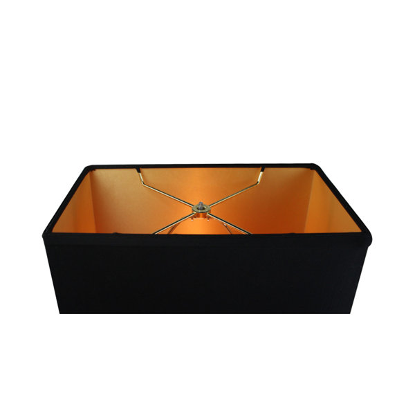 Wrought Studio 9'' H Linen Rectangular Lamp Shade & Reviews Wayfair